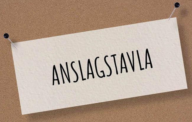Anslagstavla